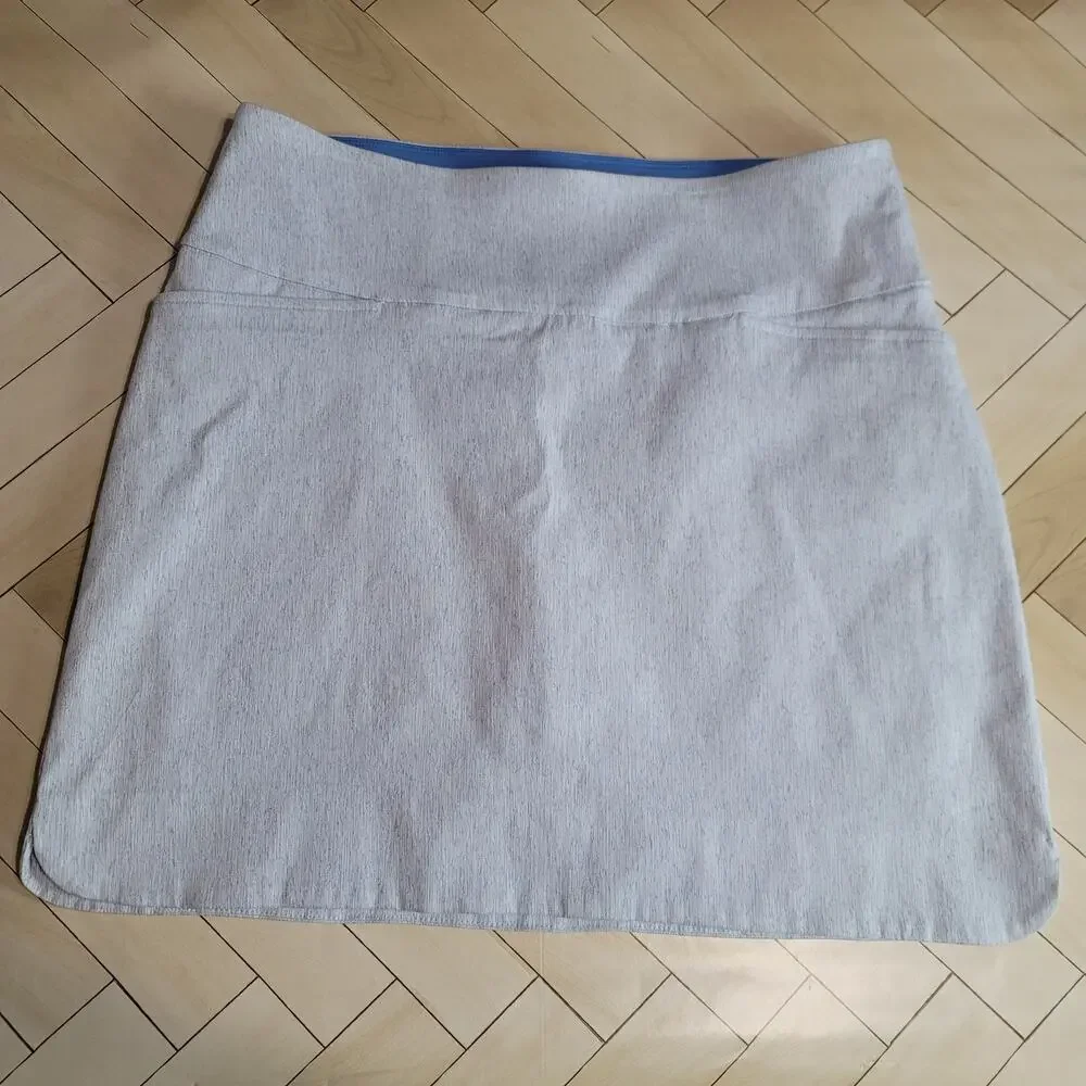 S.C & Co. Light Blue Mini Tummy Control Activewear Skort Size Large